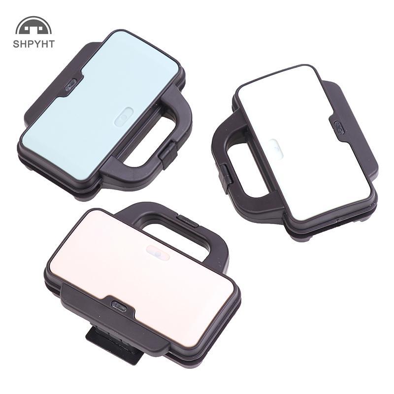 [SHPYHT] 1: 12 Nhà Búp Bê Pancake Maker Waffle Sandwich Maker Nhà Bếp Điện Mẫu Mới