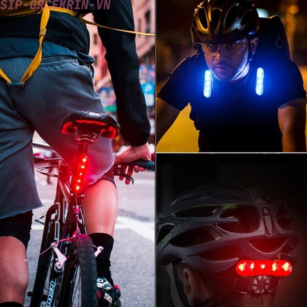 USB Powered Bicycle Tail Light 30 Lumens 360 Adjustable Waterproof for Commuting