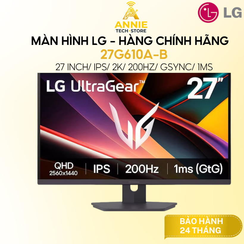 Màn hình LG 27G610A-B (27 inch/ IPS/ 2K/ 200Hz/ Gsync) - Hàng chính hãng