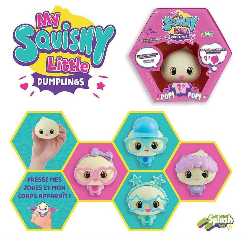Nhân vật sưu tập điện tử tương tác My Squishy Little chính hãng dành cho trẻ em