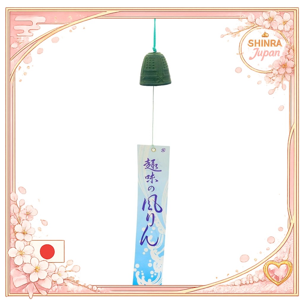 《Direct From Japan》  Nambu Ironware Small Wind Chime Traditional Craft Made in Japan Clear Tone Hang