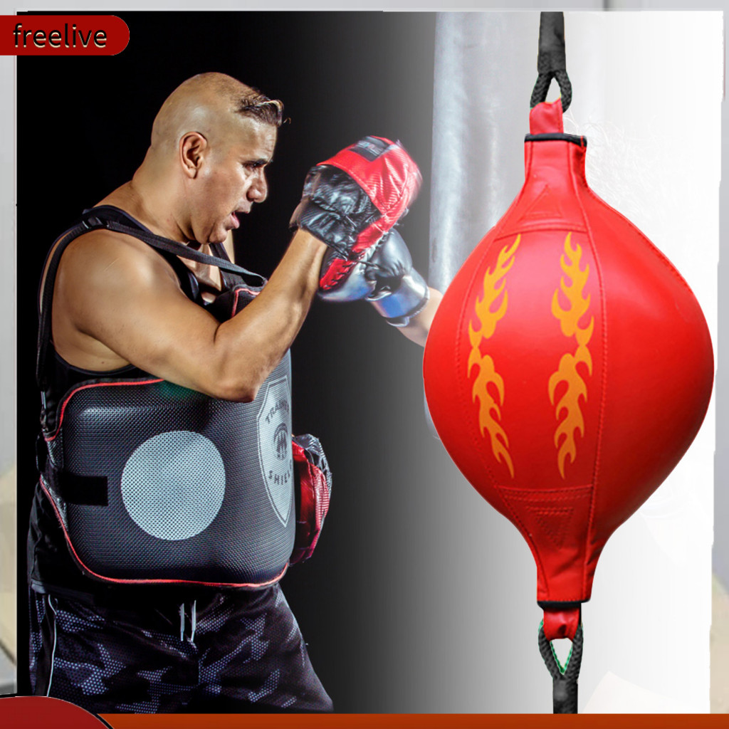 Freelive| Faux Leather Boxing Fitness Muay Thái Thể hình lạm phát Tốc độ đấm bóng