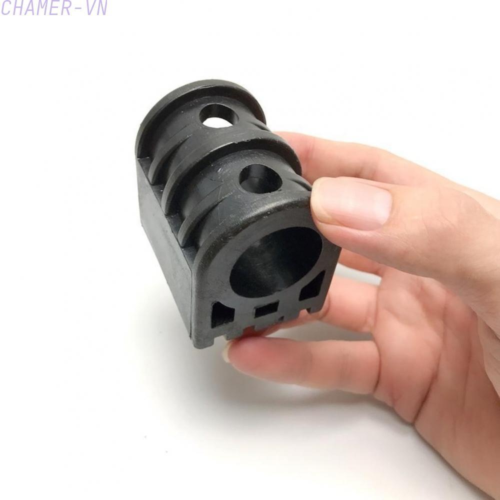 【CHAMER】Black Exercise Bike Seat Fixing Block Plastic Fitness Equipment Accessory【HomeLiving】