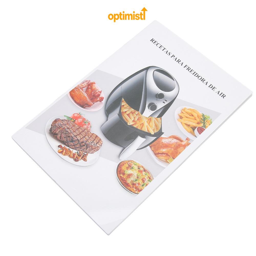 OPTIM Air Fryer Recipes, Color Picture 32 Recipes Air Fryer Cookbook, Easy Step By Step Easy To Foll