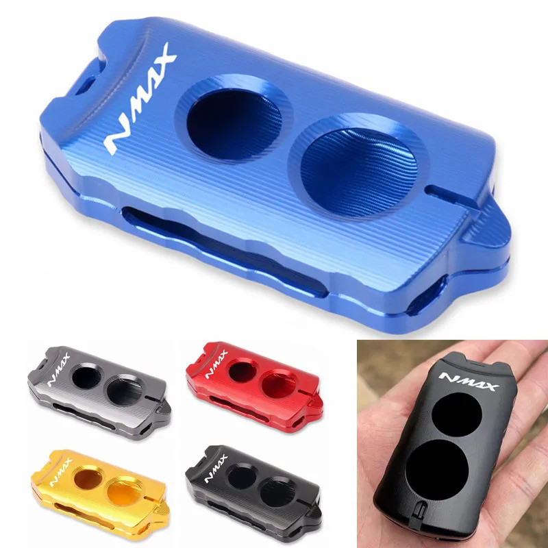 Xe Máy CNC Chìa Khóa Vỏ Chìa Khóa Bảo Vệ Cho NMAX N-MAX 125 N-MAX 155 NMAX155 NMAX125