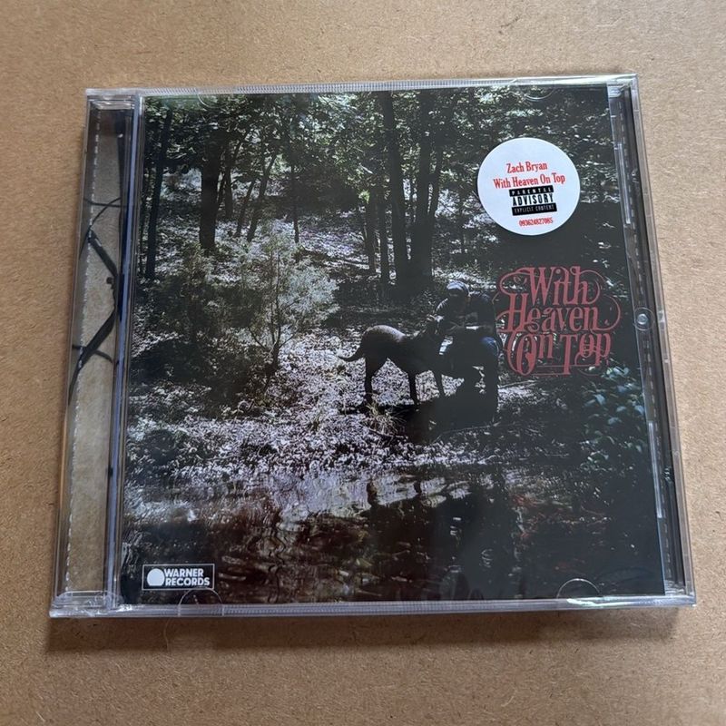 ❈ 克 ❈ ❈ Zach Bryan With Heaven On Top CD 2026 🛒 🛒 ❈ ❈ ❈ ❈ 7.7t