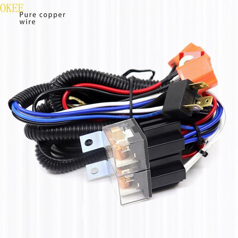 OKEE 12V 24V H4 Xe Led Xenon Dây Bộ Điều Khiển Cho Đèn Pha Ô Tô Retrofit