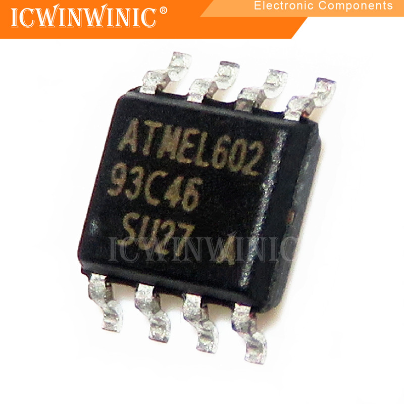 IC mạch tích hợp 5 mảnh AT93C46 93C46 SOP-8