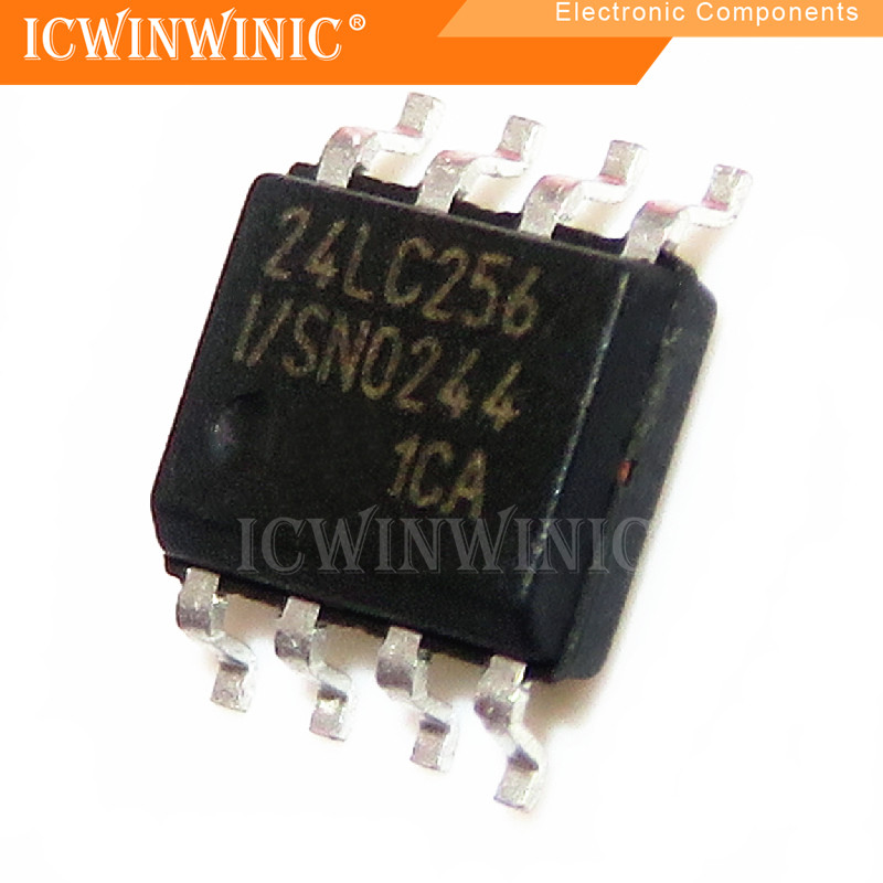 5 mảnh 24LC256-I / SN 24LC256 SOP-8 IC mạch tích hợp