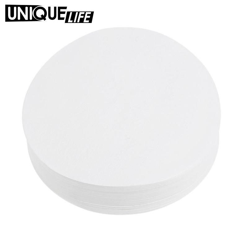 100 Chiếc Giấy Lọc Định Lượng Tròn Phòng Thí Nghiệm Lọc Vật Dụng Phòng Thí Nghiệm 1um - 3um 70 / 90 