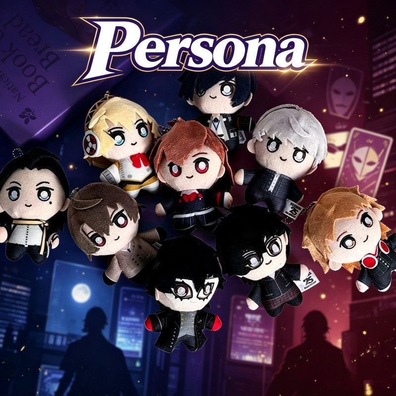 Persona Series Mini Cotton Búp Bê Persona3 Persona4 Persona5 Tất Cả Các Nhân Vật Anime Sang Trọng Mó