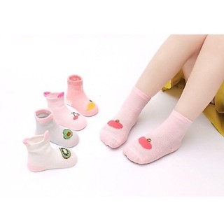 Set 5 Đôi Tất LƯỚI CỔ CAO cho bé sơ sinh 0-18m