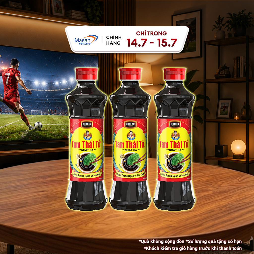 Combo 3 Nước Tương Tam Thái Tử Nhất Ca 650ml