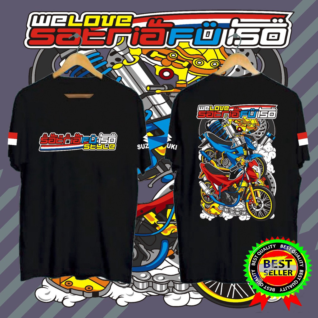 Áo thun Suzuki We Love Satria Fu150 Jersey