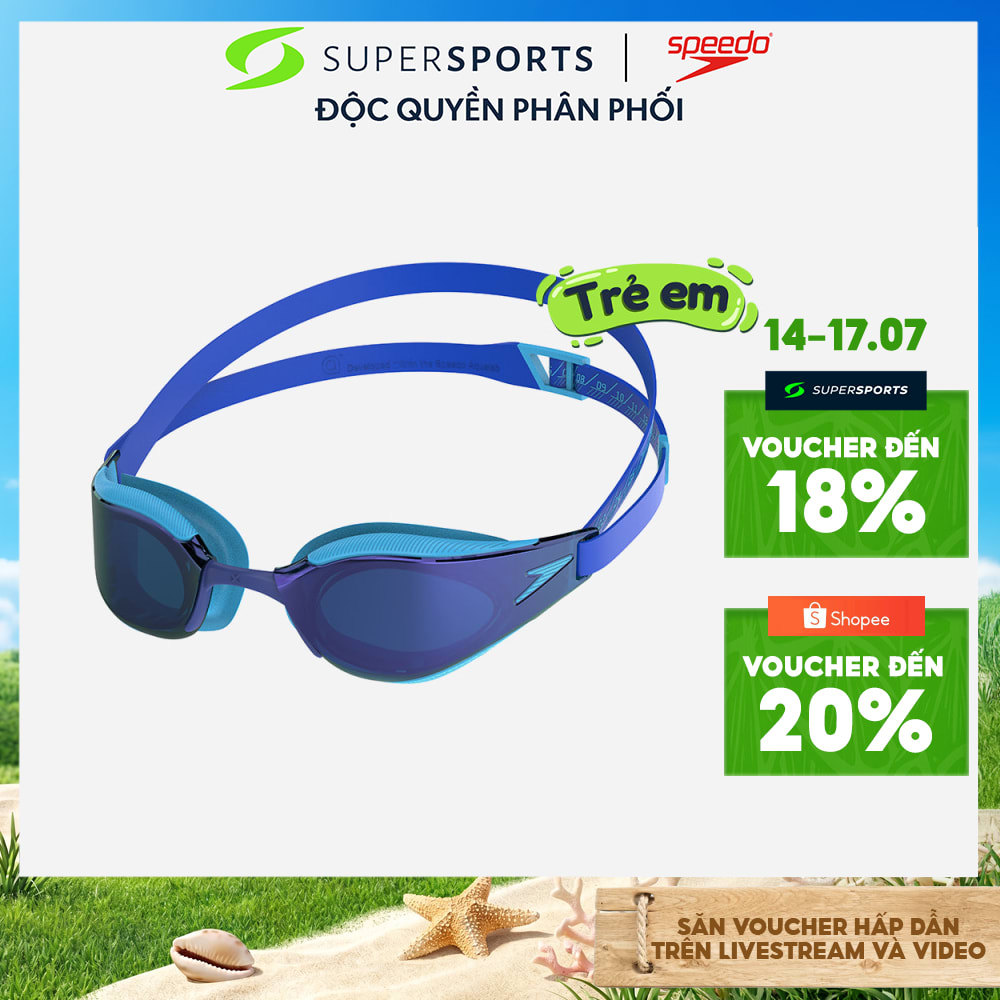 Kính Bơi Trẻ Em Speedo Fastskin Hyper Elite Mirror - Xanh Dương - 8-1282116553 ADS07 LS300