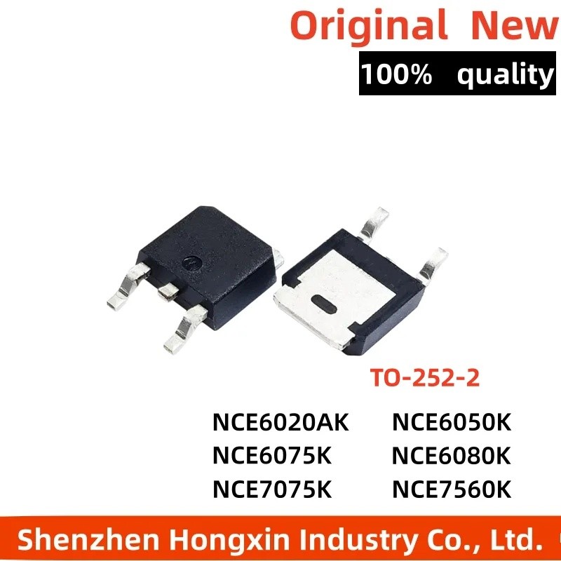 5 CHIẾC NCE6075K NCE6020AK NCE6050K NCE7075K NCE6080K NCE7560K TO-252 Hiệu Ứng Trường Bán Buôn
