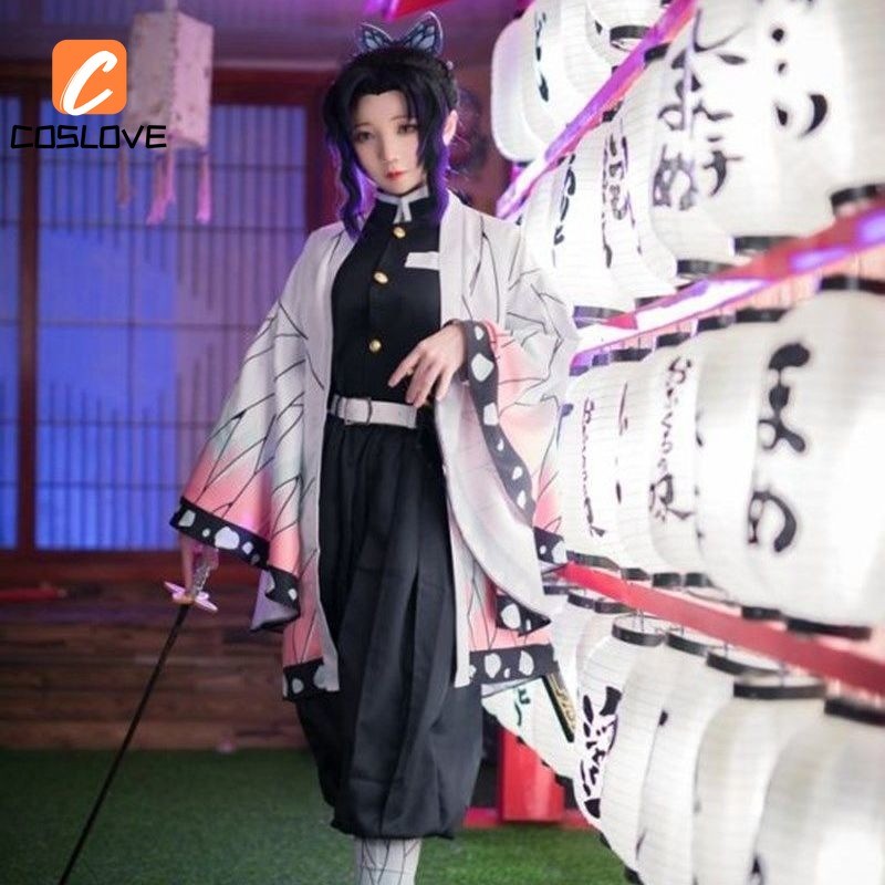 Raady Stock Demon Slayer Kimetsu no Yaiba Cosplay Nezuko Tanjiro Trọn Bộ Trang Phục Đội Đồng Nhất Ki