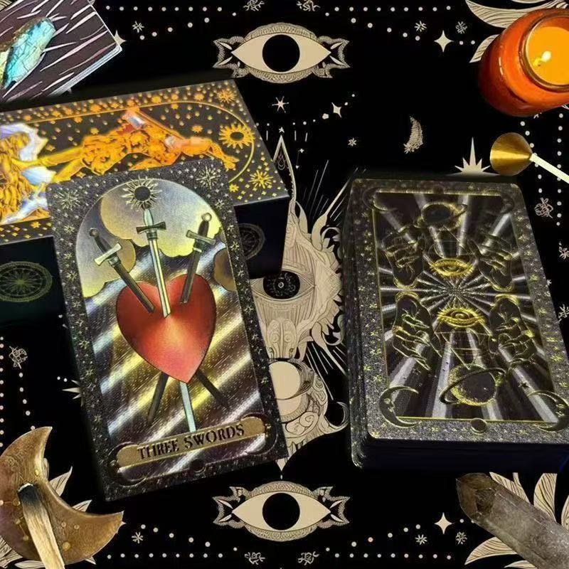 Tarot Tarot Tarot Cards Tarot Classic Tarot Cards Bộ sưu tập lá vàng Tarot Tarot Tarot Bộ đầy đủ Chấ