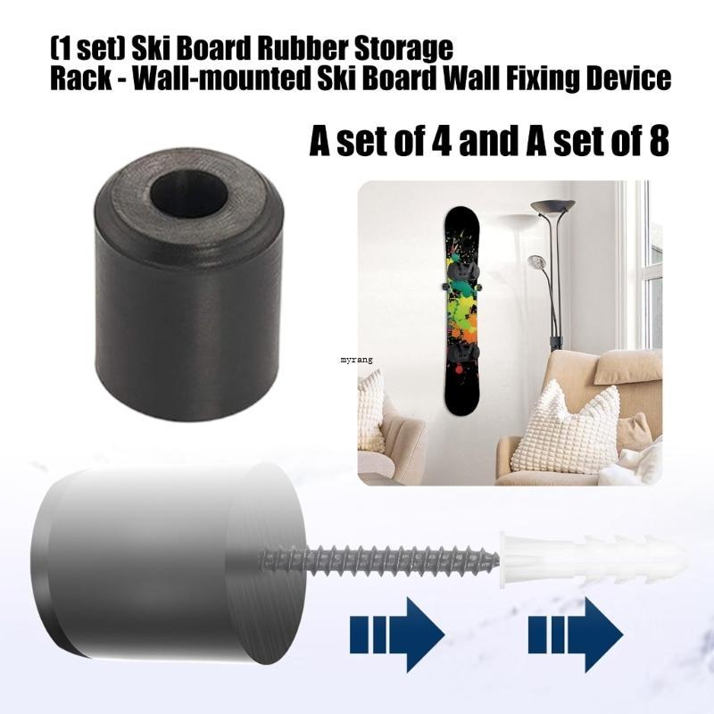 MG SKi Board Treo Tường Hiển Thị Giá Để Đồ Trượt Tuyết Phụ Kiện Trượt Tuyết