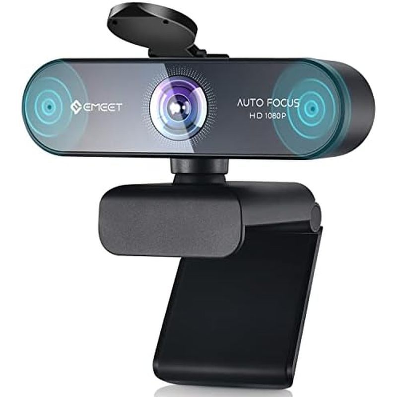 Webcam EMEET NOVA 4K cho PC - Ultra 4K HD, PDAF Tự động lấy nét, Mics đa hướng kép, 73° FOV, Auto Li