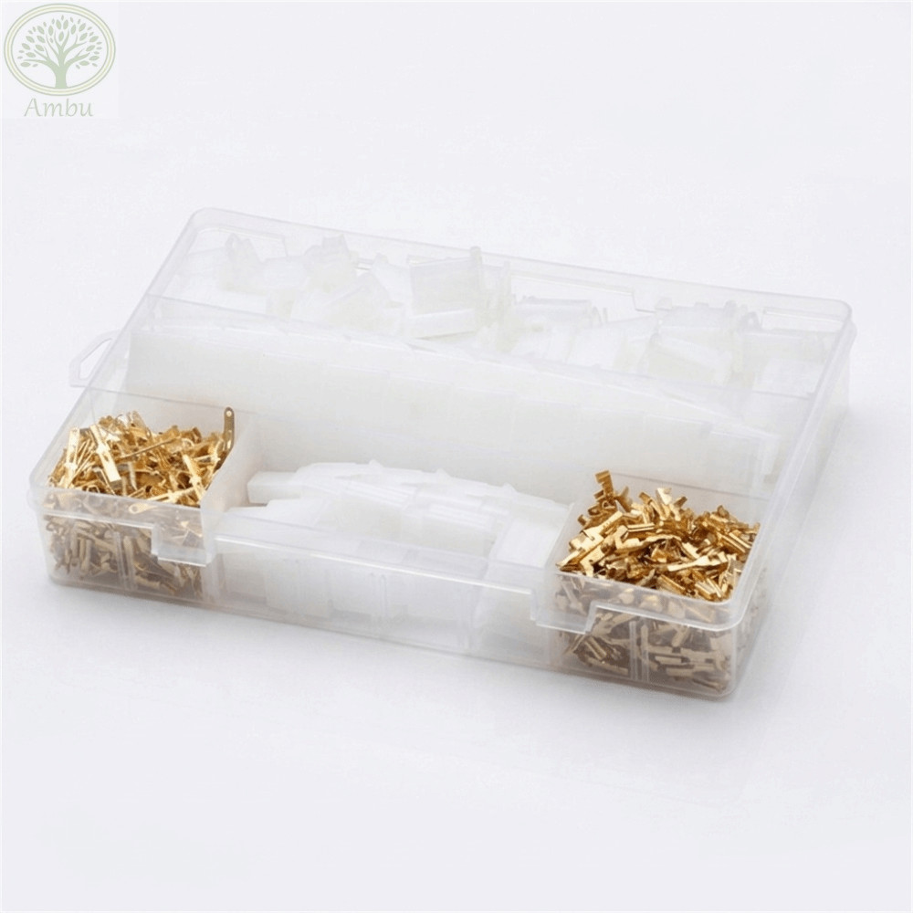 AMPU 580 Chiếc Pin Header Connector, Pin Count 2 3 4 6 9 Crimp Terminal Wire Connector Kit, Đa Năng 