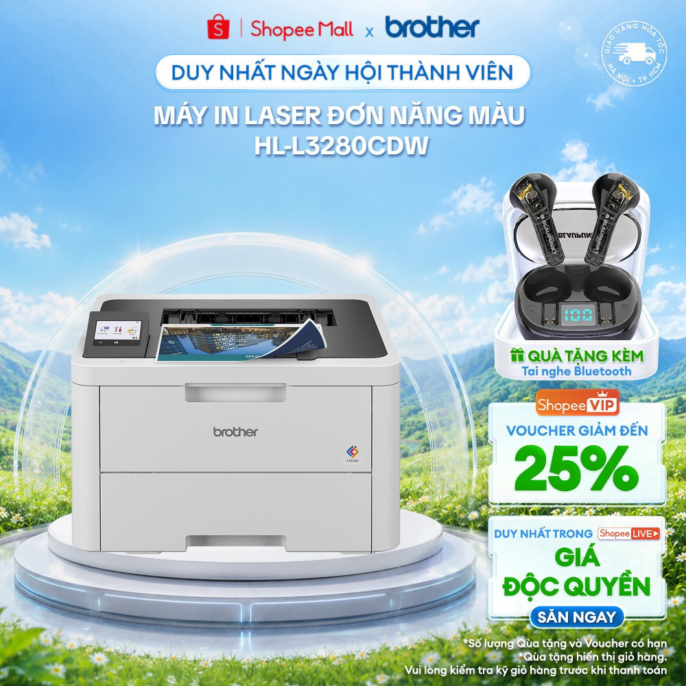 Máy in laser đơn năng màu HL-L3280CDW