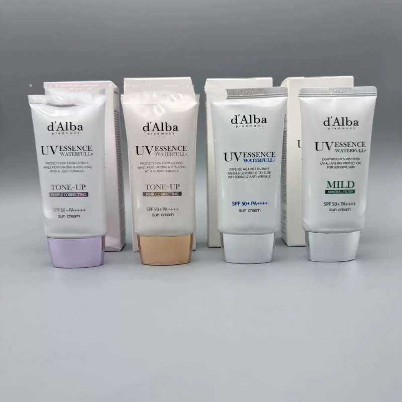 Kem chống nắng Dalba Dalba Dalba Moisture Natural Brightening Isolation Kem chống nắng cường độ cao 