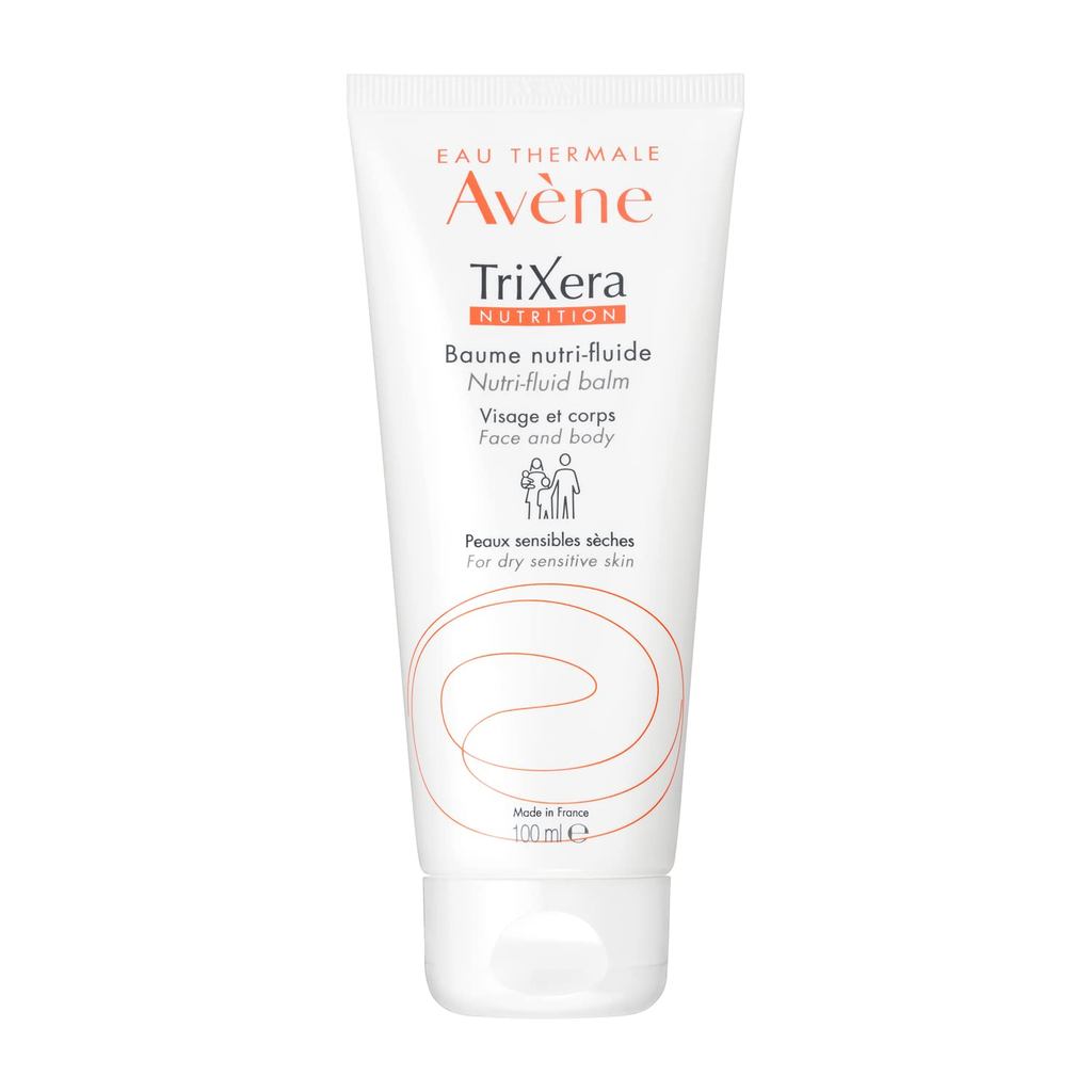 Avene Trixera NT Fluid Cream (Various Sizes) - Moisturizing Body Cream for Delicate Skin, Unscented,
