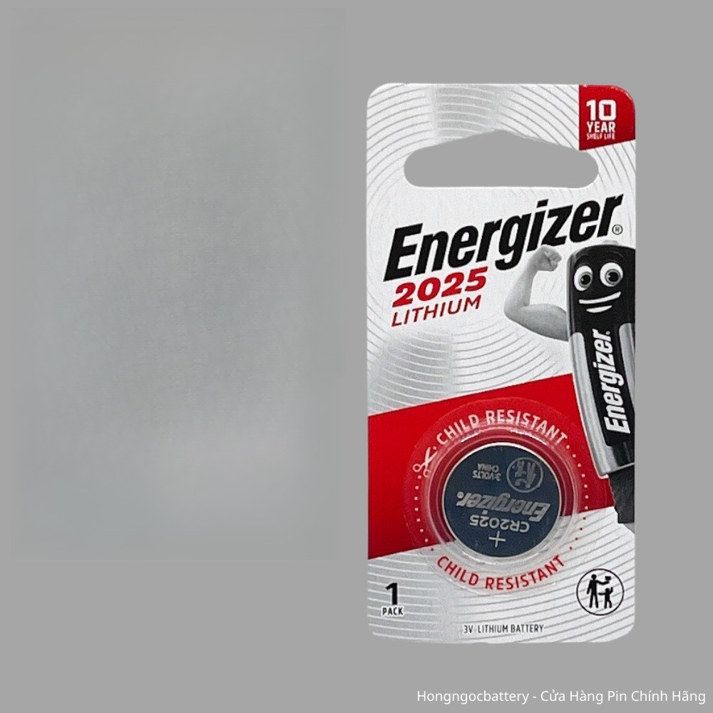 Pin CR2025 ( CR 2025 ) Energizer Siêu Bền 3 Volt Vỉ 1 Viên - Hàng Chính Hãng