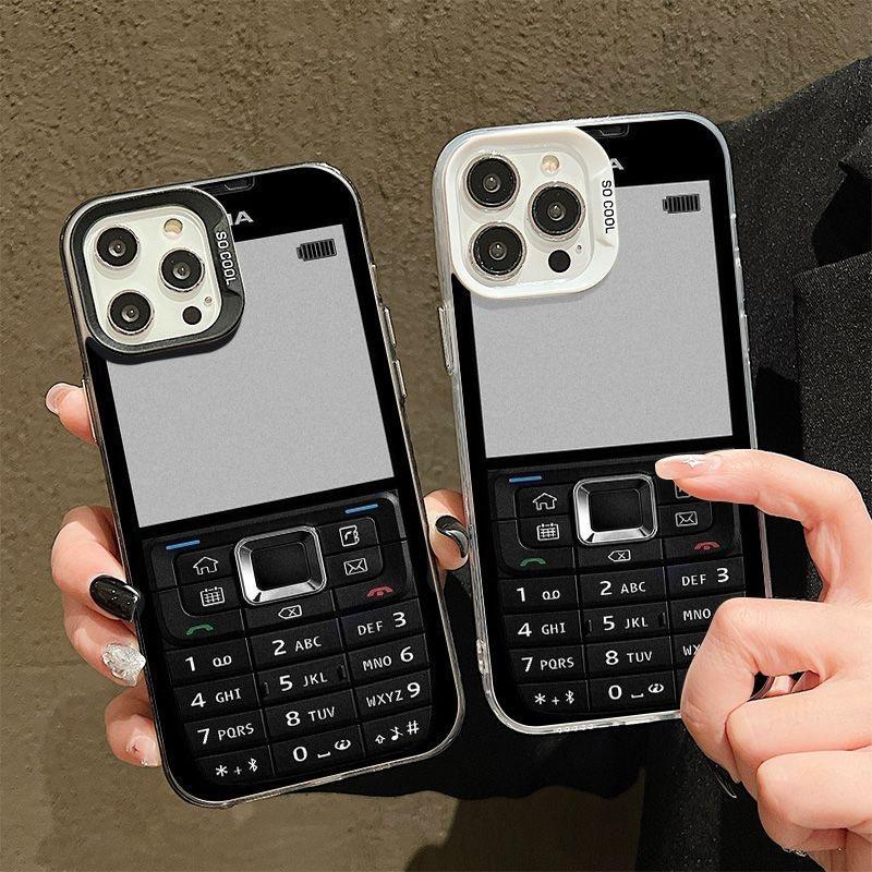 Ốp Lưng Cho XIAOMI 14T Pro 13T Pro Poco X7 X6 M6 Pro M5s C61 4G C75 C65 Bố Trí Bàn Phím Di Động Màu 