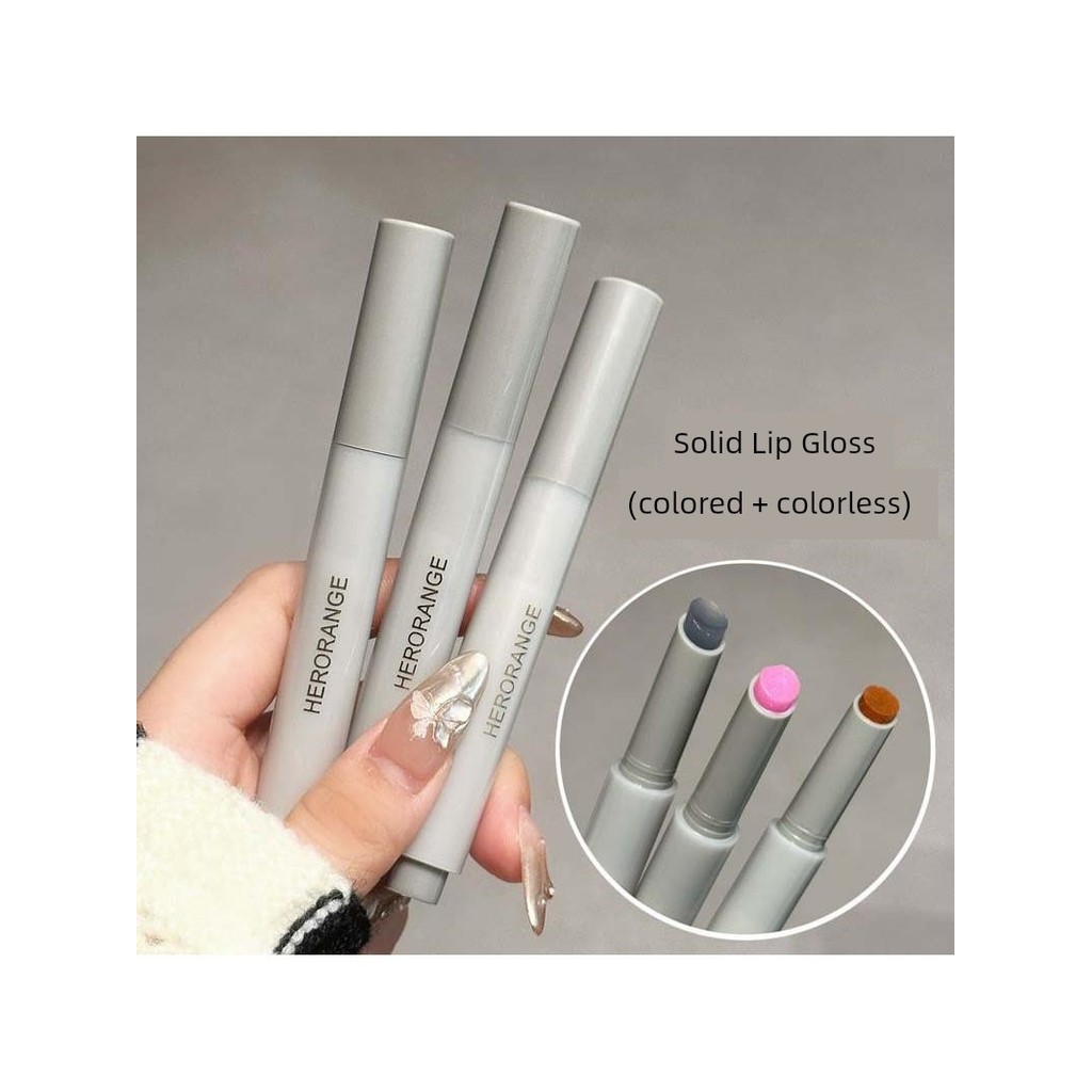 triệt sắc kem che khuyết điểm HERORANGE ~ Son Môi HERORANGE Nữ Dưỡng Ẩm Dưỡng Ẩm Toot Lip Hidden Lip