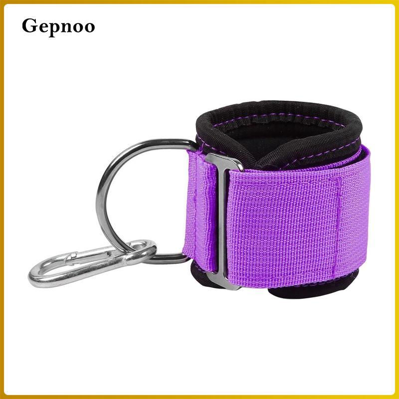 Gepnoo Dây Đeo Mắt Cá Chân Cáp Đính Kèm Lặn Cotton Cuff Phòng Tập Gym Ròng Rọc Phụ Kiện Cho Cơ Thể D
