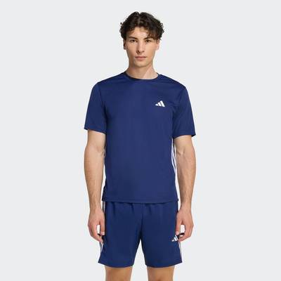 adidas Gym & Training ÁO THUN 3 SỌC CƠ BẢN WORKOUT ESSENTIALS Nam Màu xanh da trời KD0701