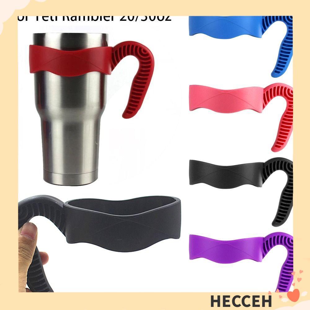 HECCEH 1 Cái Tay Cầm Cốc, Đế Cốc 5 Màu Cốc Nước, Drinkware Di Động Chai Phụ Kiện Uống Giá Để Đồ Uống