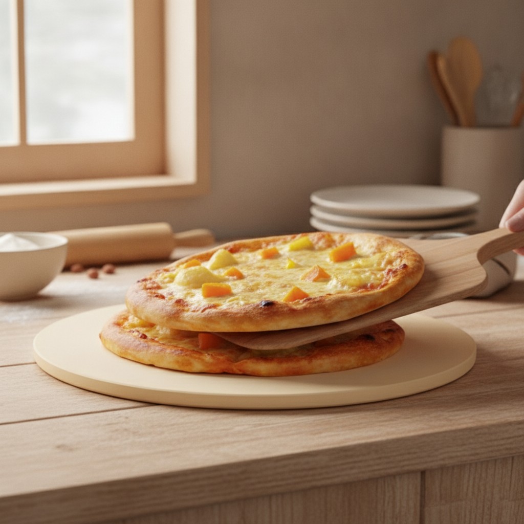 Đá Pizza Nhiệt Độ Cao Cordierite Pizza Đá Cho Gia Đình Làm Bánh, Lò Nướng, Nướng Gas