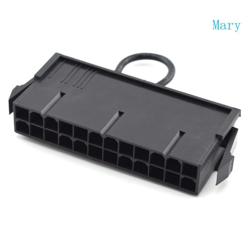 Mary ATX Power Supply 24PIN Switch PC Power Reset On Switch Connector PSU Starter