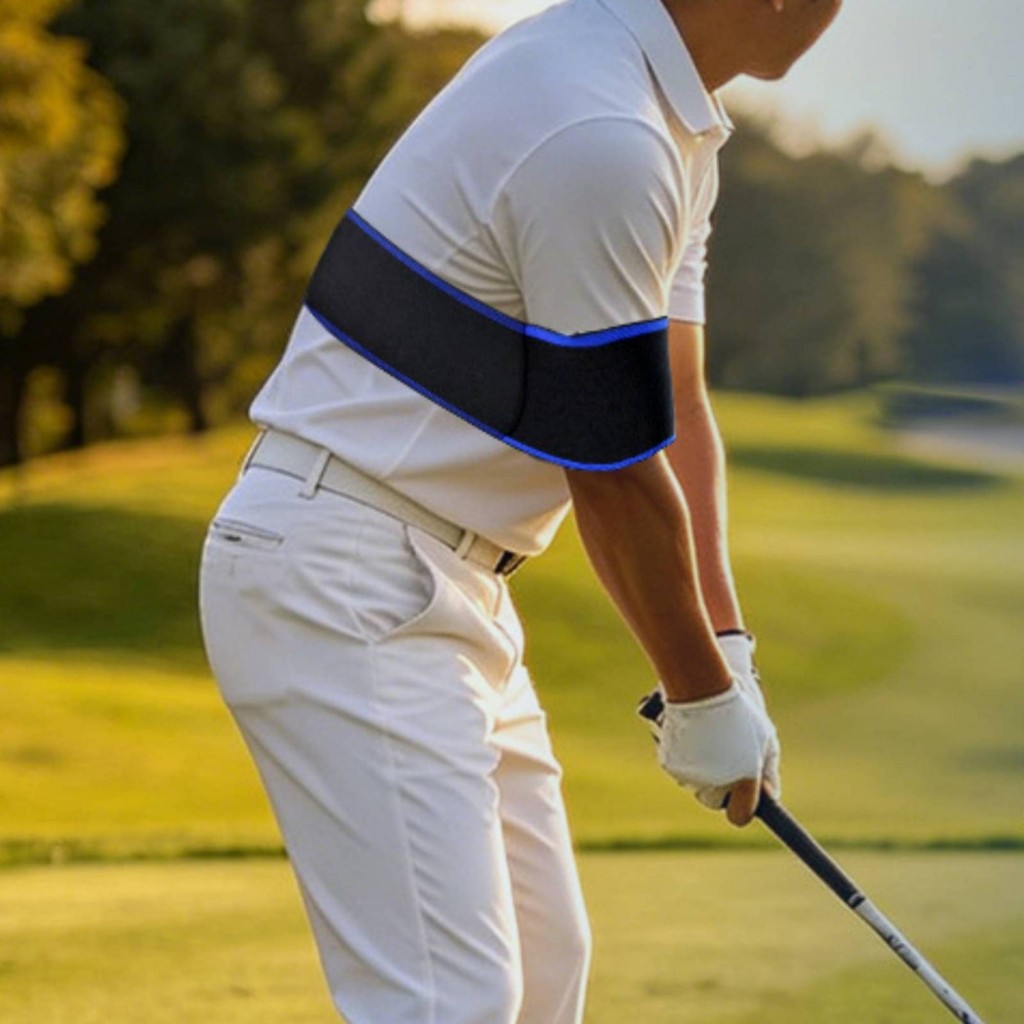 Golf Swing Arm Band Nhẹ Swing Correcting Arm Band Hỗ trợ huấn luyện chơi gôn Linh hoạt Lâu dài cho n