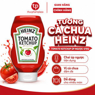 Tương cà chua Heinz Mỹ Tomato Ketchup úp ngược 570g