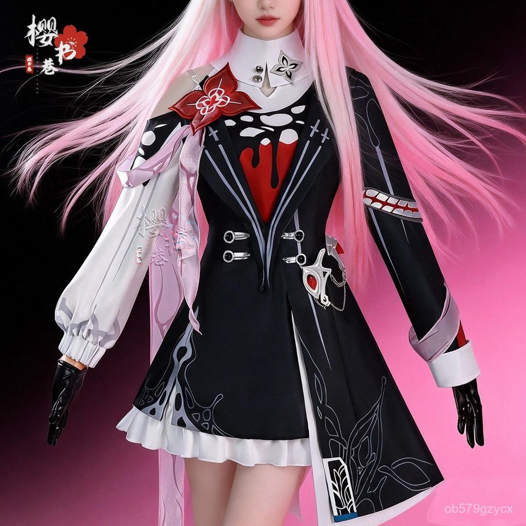 Bộ cosplay Honkai Star Rail March 7th Dark Night trang phục game đẹp bán chạy