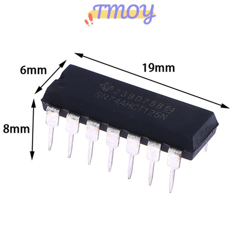 TMOY 5 cái / lốc SN74AHCT125N 74AHCT125 74AHCT125N Chip Logic DIP-14 TMOY