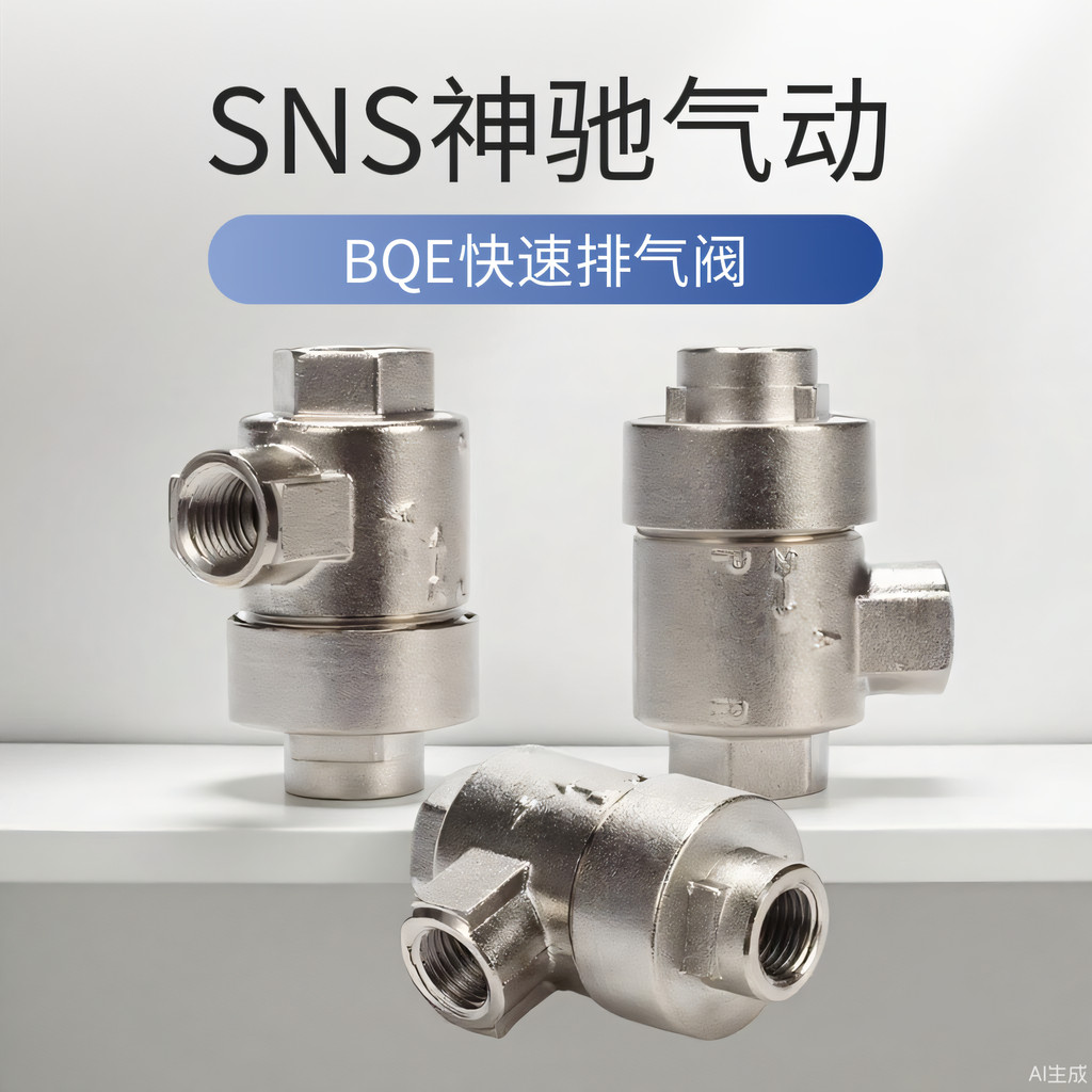 Magic Khí Nén SNS Van Xả Nhanh BQE-01 02 03 04 Van Xả Nhanh LQE Van Xả 3cm