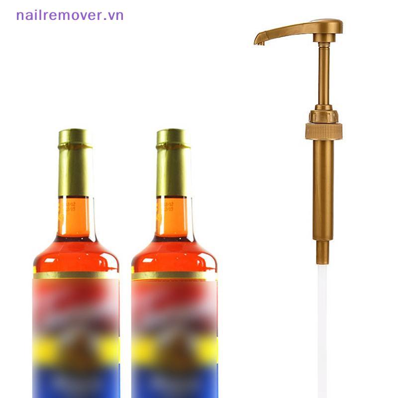 [NR] 1 / 5 Chiếc Cà Phê 750ML Hộp Đựng Xi-rô Máy Bơm Chất Lỏng Cho Xi-rô 10Ml Máy Bơm Chai Nước Trái