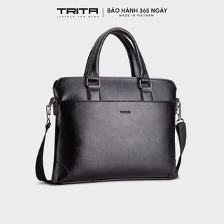 Cặp công sở Trita (Thời trang nam phong cách đựng vừa laptop 14 inch - Cặp da TCA16) Bagsmart