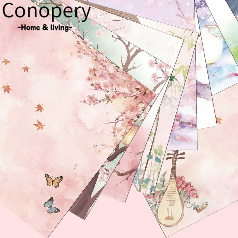 CONOPERY 60 tờ Giấy Origami, Giấy thủ công hoa anh đào phong cách Trung Quốc, In hai mặt Trang trí p