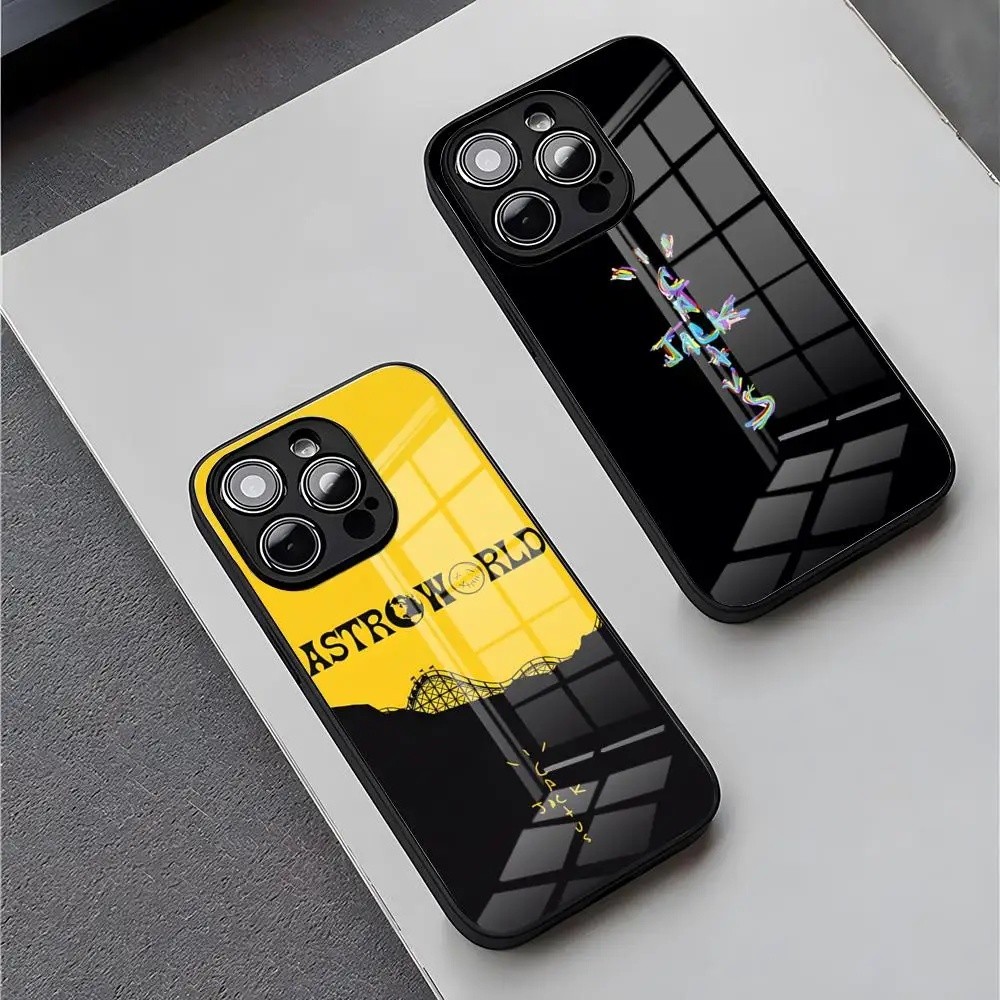 BK-1 C-Cactus J-Jack Travis Scott Ốp Lưng Điện Thoại IPhone 17 16 Pro Max 15 Plus 14 Pro 12 11 13 Mi