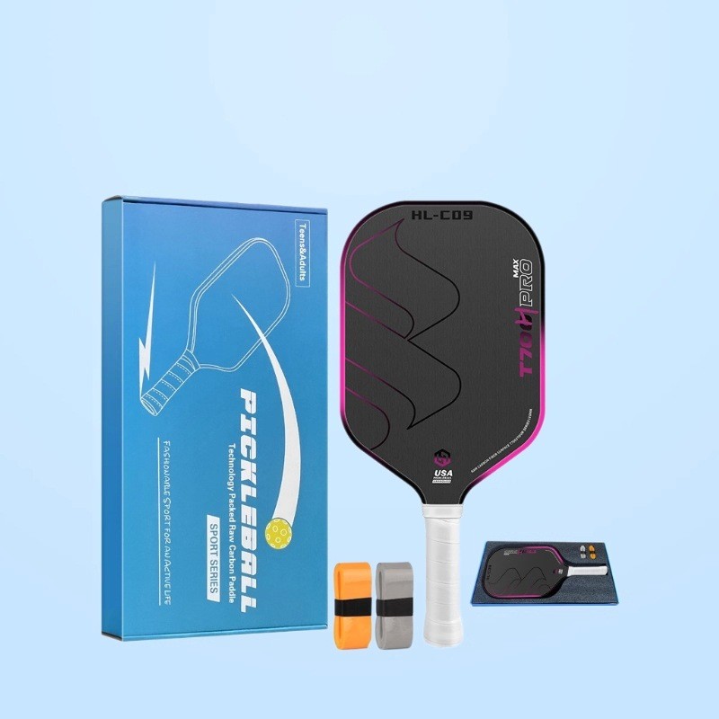 Picker Racket Carbon Fiber Set Vải T700 Frosted Selkirk