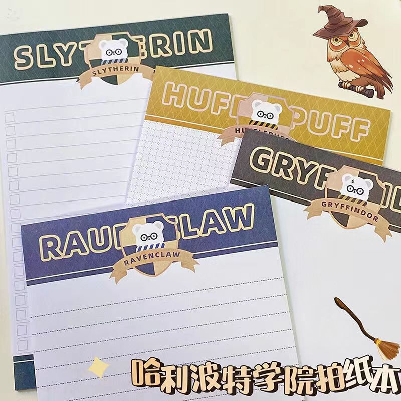 Giấy chụp Harry Potter B5 Máy tính xách tay học tập đơn giản Ghi nhớ Notepad Notepad có giá trị cao 