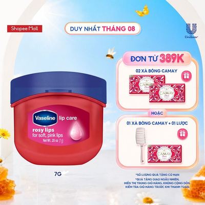 Sáp Dưỡng Môi Hồng Xinh Vaseline Lips Care Rosy Lips 7g