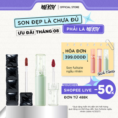 COMBO 2 Son V6 Puffer Velvet Tint 3.7g + FOIF Juicy Fit Tint Ver 2 3g (HSD:5/2027)