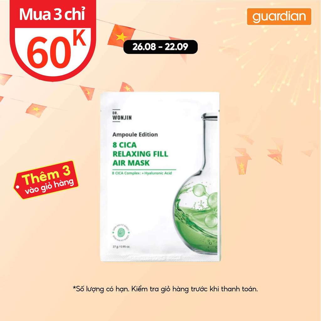 Mặt Nạ Tinh Chất Wonjin Ampoule Mask 27gr